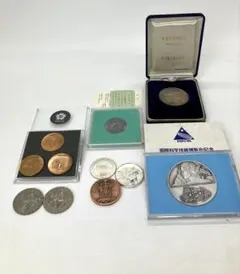 郵便創業百年記念 純銀メダル／銅製メダル2点セット 2025年最新】郵便創業百年記念 メダルの人気アイテム - メルカリ