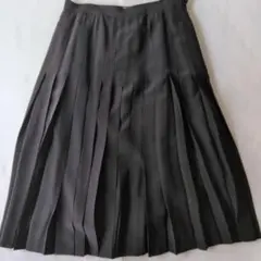 CHANEL 黒 プリーツスカート 40