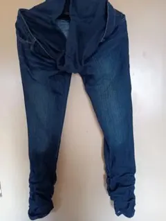 【マタニティ】デニムスキニーパンツ【LLサイズ】