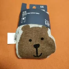 【未開封】baby GAP ベビータイツ 0-12ヶ月 クマ柄