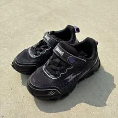 Machget ブラックスニーカー ベルクロ付き