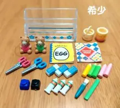 【初期】シルバニア　ブックストア　棚　くま　パーツ　まとめ売り