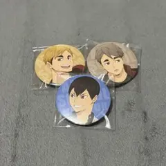 ハイキュー 宮侑 宮治 影山飛雄 缶バッジ セット