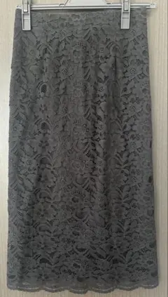 匿名発送　ナノユニバース　レーススカート　サイズ36