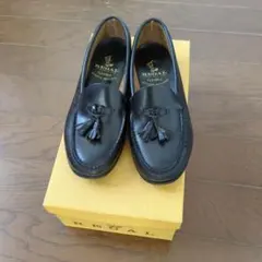REGAL 黒 タッセル ローファー
