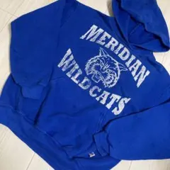 【キッズ】MERIDIAN WILDCATS パーカー 青