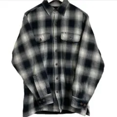 【即購入OK】90s 好配色 RED HEAD オンブレチェックシャツ