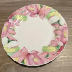 花柄 磁器 皿 プレート