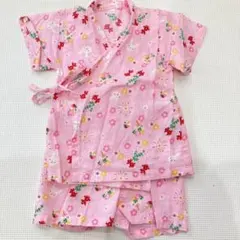 女の子 甚平 80 セットアップ