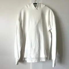 COMME CA ISM フード付きパーカー ホワイト 9号 Mサイズ