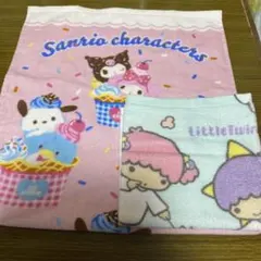 組み合わせ変更可♡新品♡サンリオ♡フェイスタオル＆ハンドタオルセット