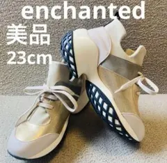 ❣️美品23cm enchanted saigonボリュームソールスニーカー厚底のサムネイル