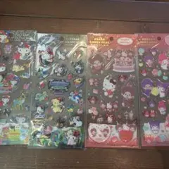 サンリオ　モンチッチ クリアキャンディシール 4枚セット　国内正規品