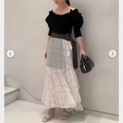 スナイデル　プリーツスカートライクショートパンツ　　 シアースカート