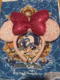 2016年クリスマス限定　東京ディズニーシー ミニーマウス カチューシャ