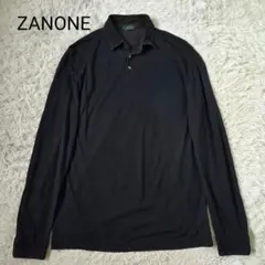 美品✨ザノーネ ポロシャツ アイスコットン ダークグリーン シェル