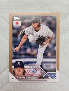 Topps JAPAN EDITION ゲリット・コール 25枚限定 22/25