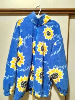 ellesse ひまわり柄 フリースジャケット Mのサムネイル
