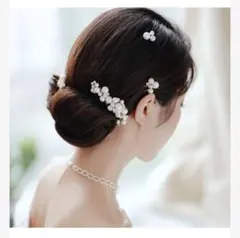 【5点セット】ヘアアクセサリー 結婚式 パーティー 花火 浴衣 成人式 ヘアピン