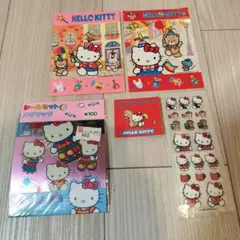 公*o様 80年代　平成レトロ　ハローキティシールセット