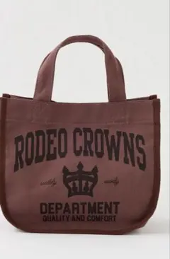 RODEO CROWNS ブラウン トートバッグ
