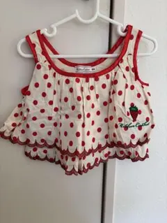 Ribbon Casket 赤の水玉タンクトップ　未使用品