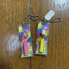 PEZ ミニチュア キーホルダー 2種セット