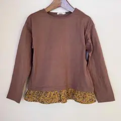 PAIR MANONペアマノン 長袖Tシャツ ロンT キッズ130cm