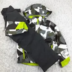 デサント「スキーウエア　120センチ」美品中古 Mid様専用】デサント キッズ 120センチ スキーウェア 上下