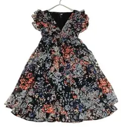 H＆M ワンピース シフォン フリル 36