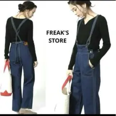 FREAK'S STOREの別注リボンサロペット デニム パンツ　サムシングS
