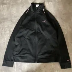 NIKE ジャージ トラックジャケット woman L 黒×ピンク