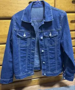 紺色 デニムジャケット Lサイズ レディース