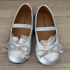 devrock デビロック　バレエシューズ 17.0cm シルバー