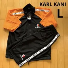 [希少] KARL KANI セットアップ　ジャージ　半袖　ビックロゴ　Lのサムネイル