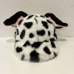 東京ディズニーシー限定 101匹わんちゃん 耳付き ファーキャップ