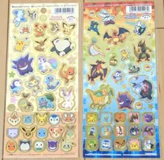 新品未使用　ポケモン シール 2シートセット