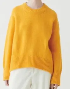 美品GALERIE VIE ファインウール クルーネックプルオーバー