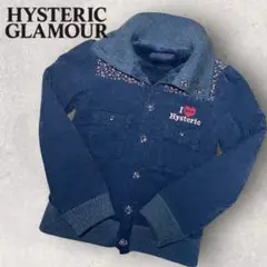 【美品✨】ヒステリックグラマー ミニ 花柄 ペイズリー 裏起毛 ジャケット