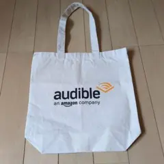 audible ロゴ入り トートバッグ
