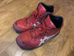 asics 安全靴 ハイカット レッドのサムネイル
