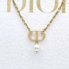 Christian Dior ネックレス 廃盤 navy ハート ストーン - メルカリ