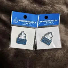 ムーミンバレー ピンバッジ 2個セット
