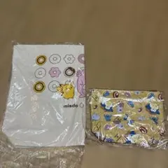 misdo ポケモン ドーナツ柄ポーチ　トートバック