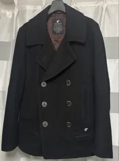 ラブレスloveless ウールピーコート黒M ヤングマシーン