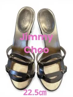 【未使用】 JIMMY CHOO デニム ウェッジサンダル 38 未使用】 JIMMY CHOO デニム ウェッジサンダル 38 - メルカリ
