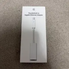 Apple純正Thunderbolt有線LANアダプタ