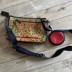 コーチ ミッキー キースヘリング コラボ ショルダーバック