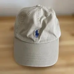 【Polo Ralph Lauren】 ベージュキャップ kids 53㎝