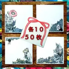 ヒグチユウコさん★ボリス雑貨店　メモ帳　５柄　おまとめ セット　５０枚